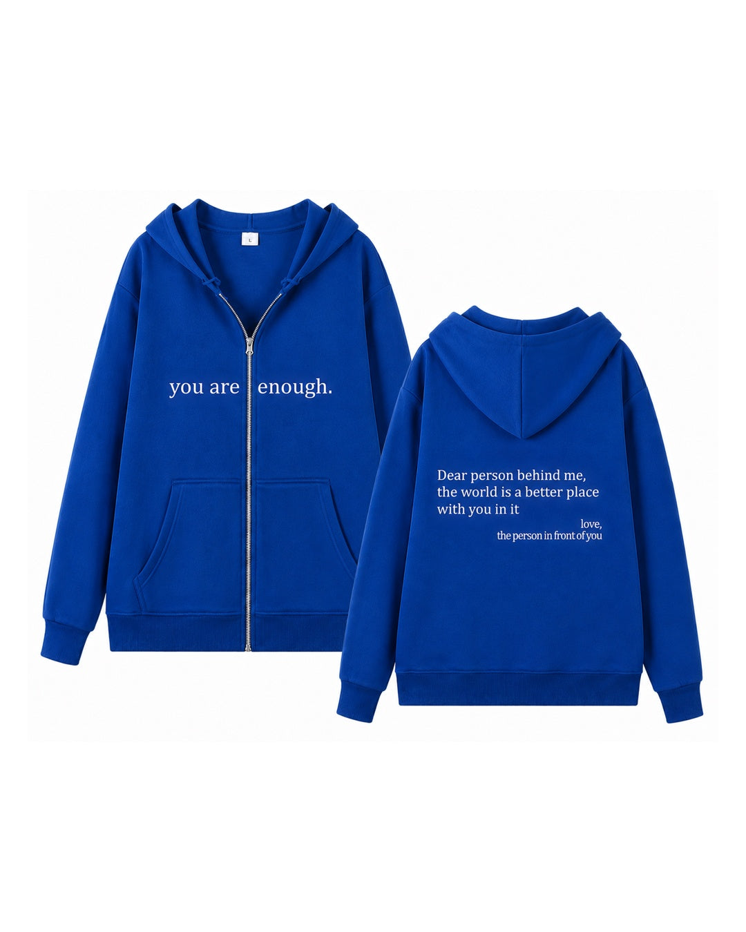 Kindness Zipper Hoodie