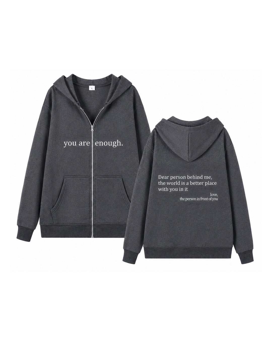 Kindness Zipper Hoodie
