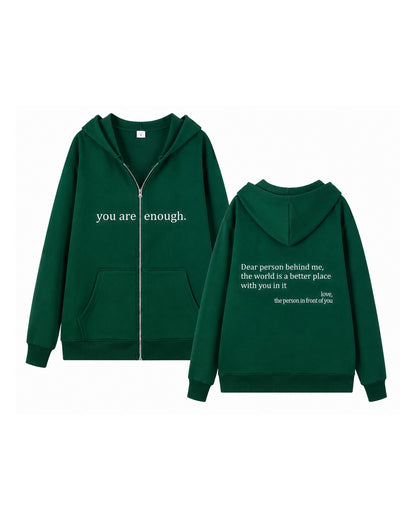 Kindness Zipper Hoodie