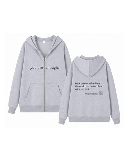 Kindness Zipper Hoodie