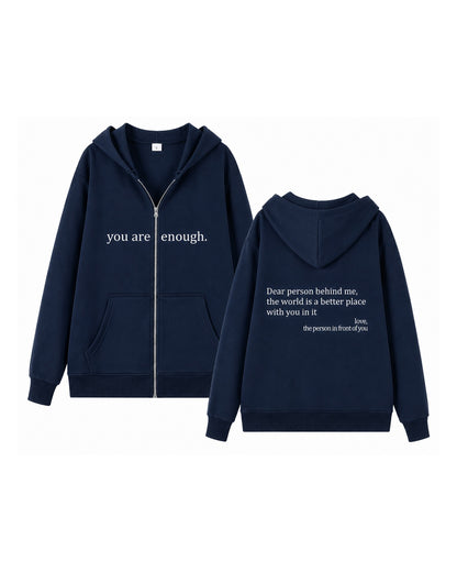 Kindness Zipper Hoodie