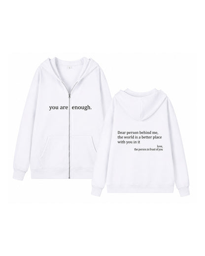 Kindness Zipper Hoodie